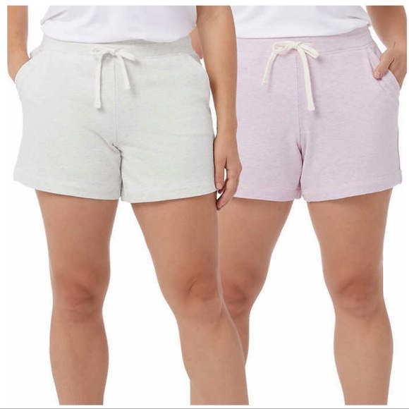 32 Degrees Ladies Short, 2-pack White set ( EXTRA LARGE ) - Picture 1 of 8